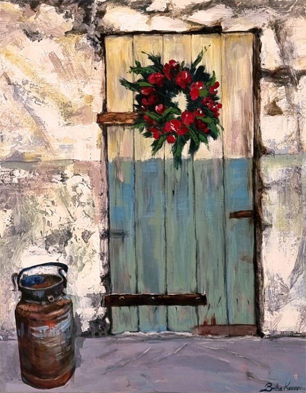 When one door closes | Painting by Bertha Kvaran
