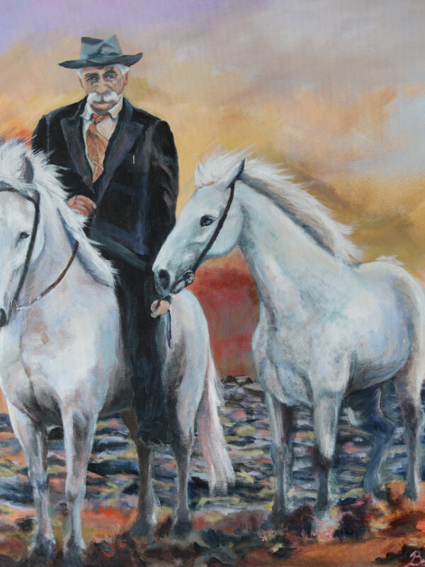 Ámundi Jónsson | Painting by Bertha Kvaran