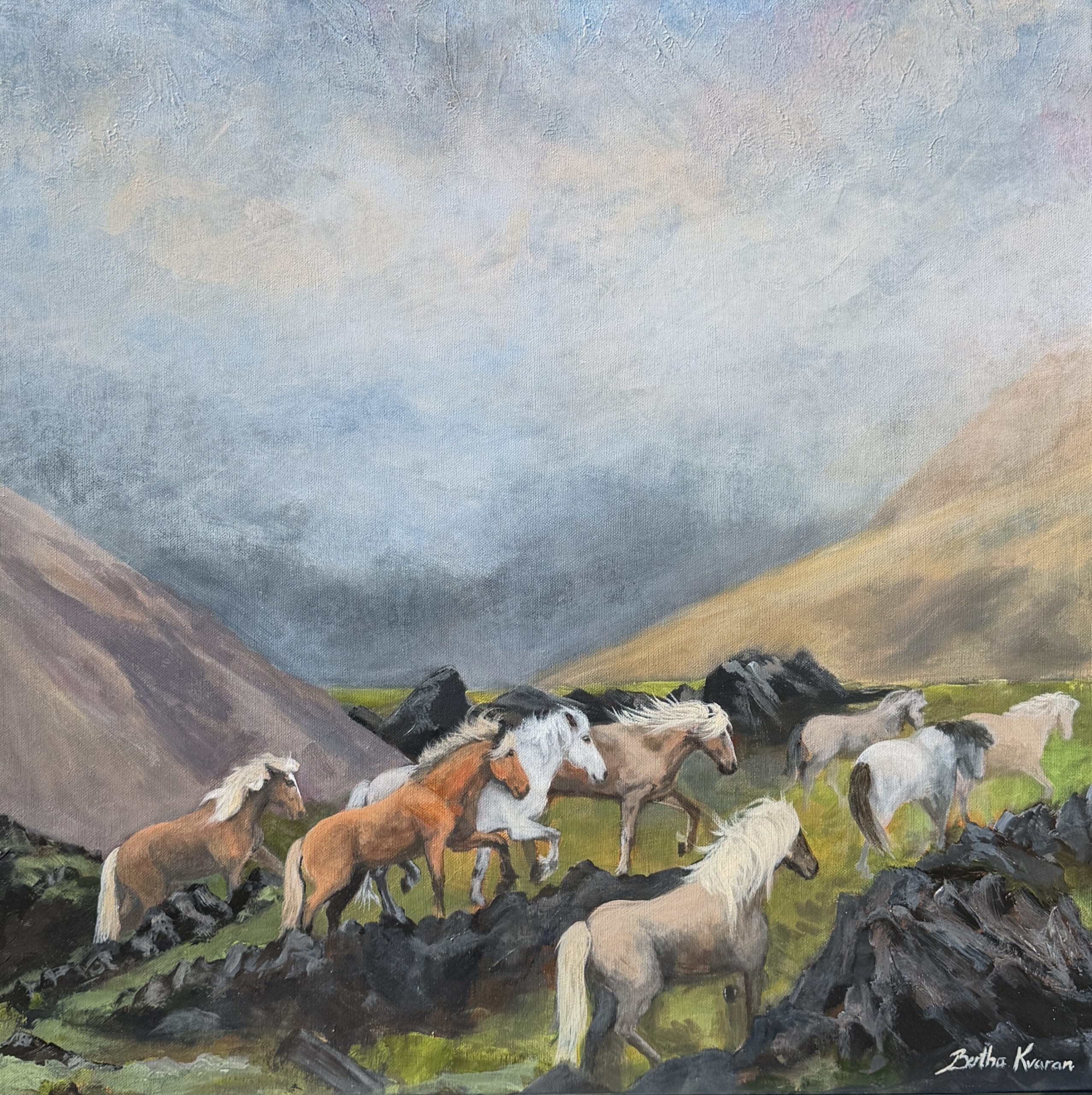 Hestaferð, síðasti áfanginn